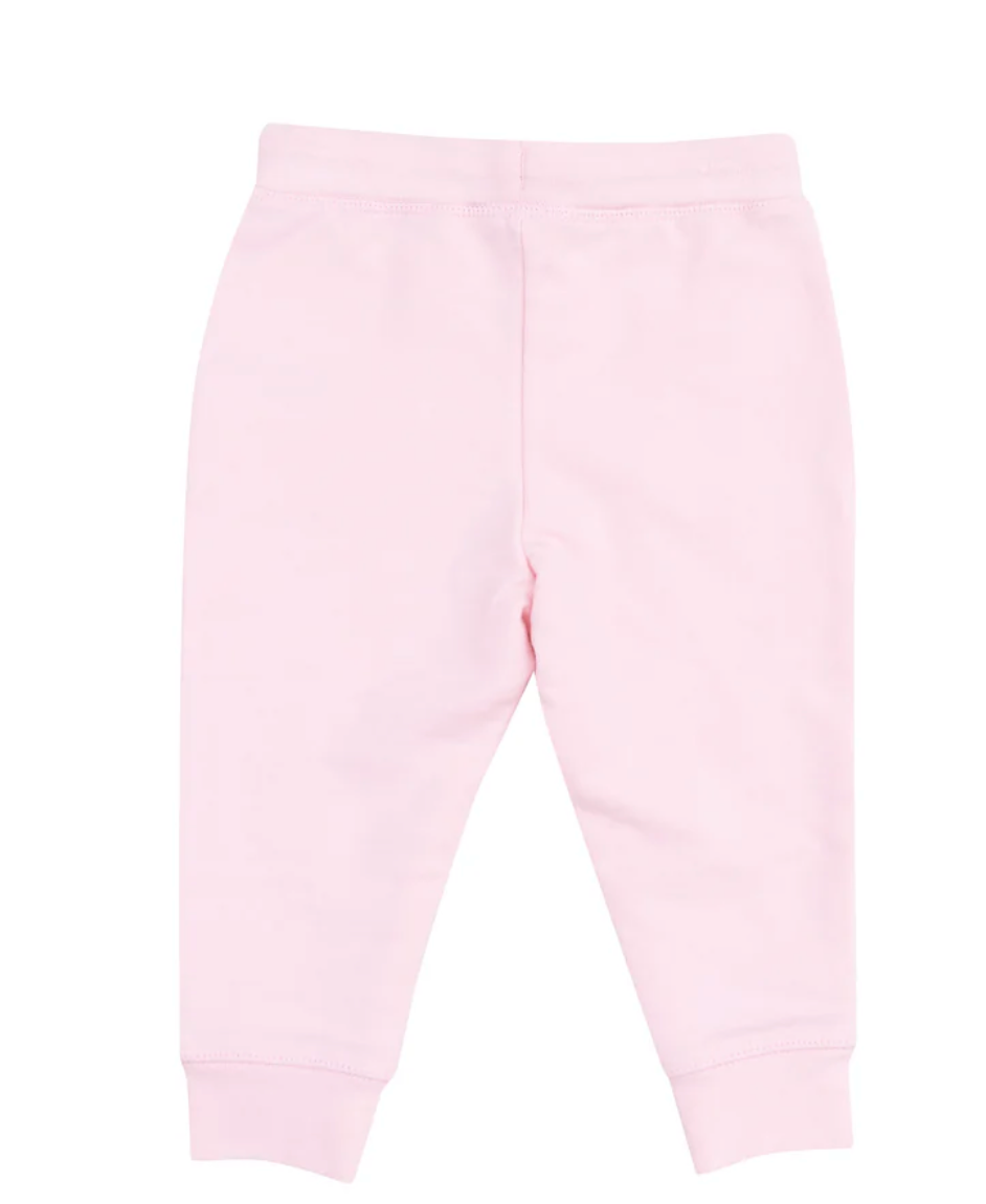 Back side view of Angel Dear terrycloth pants