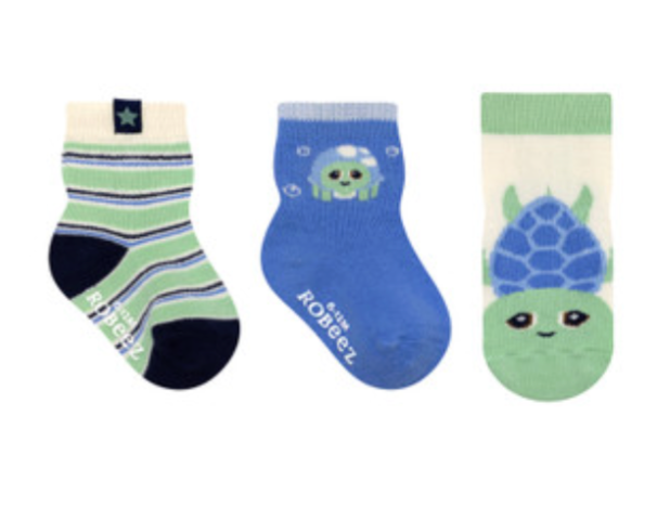 Baby socks 3 pack set