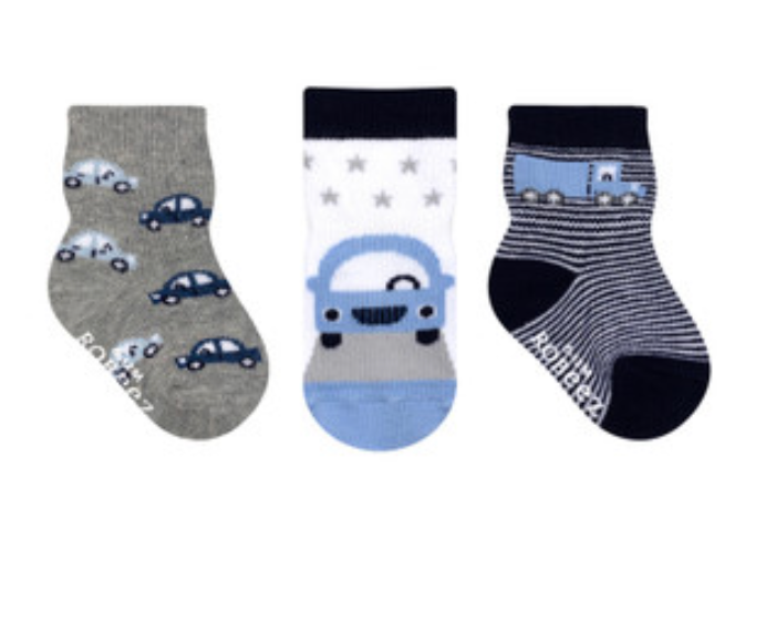 Baby socks cars