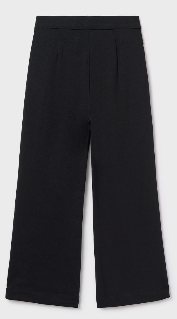 Back of Mayoral wide legged pleated pants