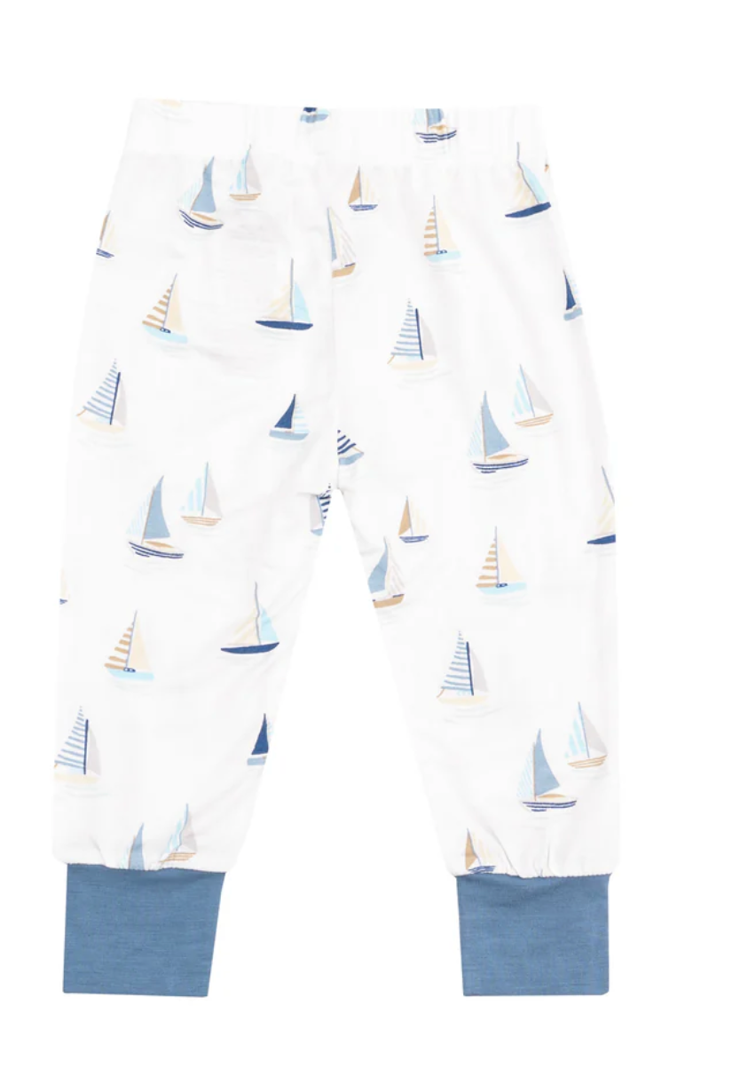 bottoms Angel Dear Sailboats Loungewear