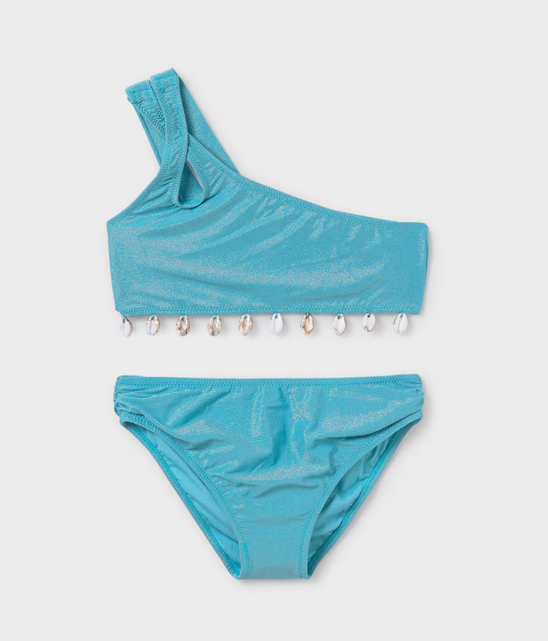 Front view seashell bikini