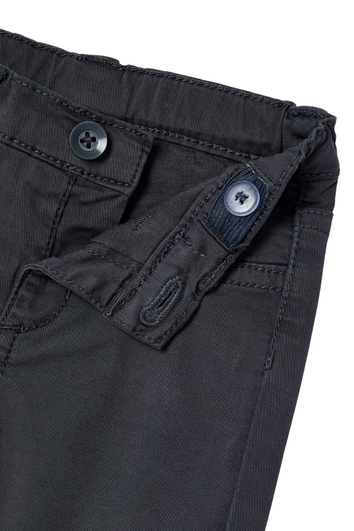 A close-up view of Mayoral newborn twill pant