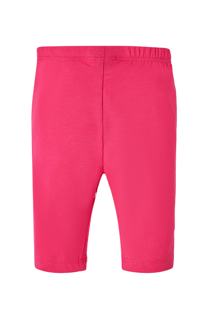 Back view of pink capri pants