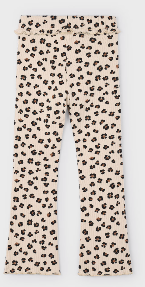 Mayoral flared leggings leopard