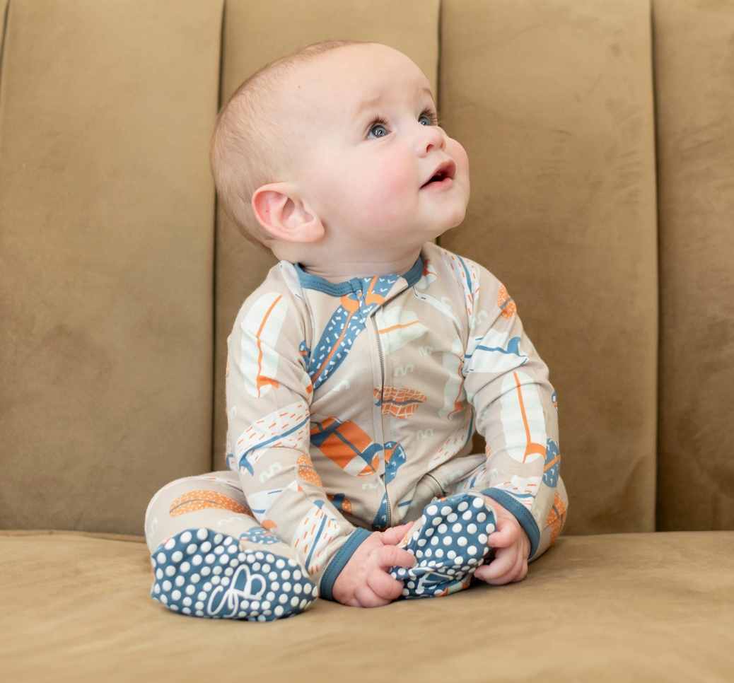 Sweet Bamboo Surfboard print sleeper