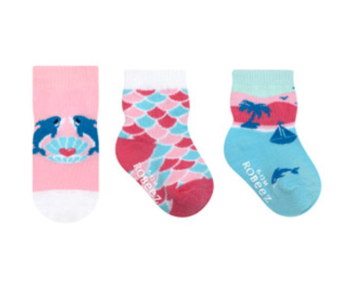 Baby socks 3 pack set