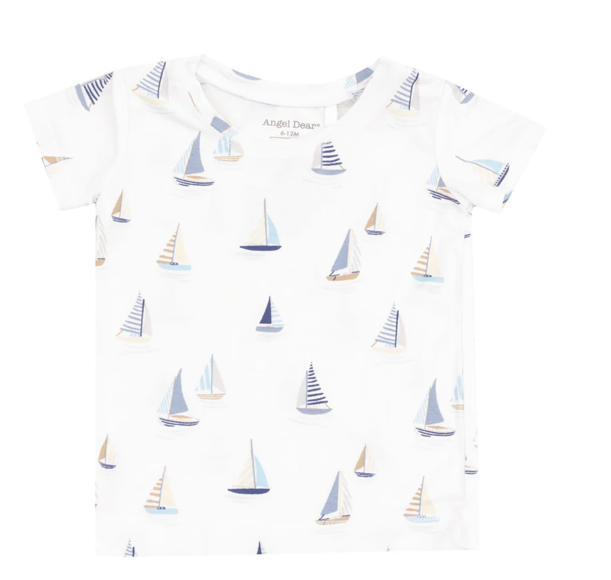 up close top Angel Dear Sailboats Loungewear