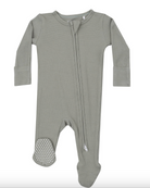 Angel Dear tan 2 way zipper onesie. 