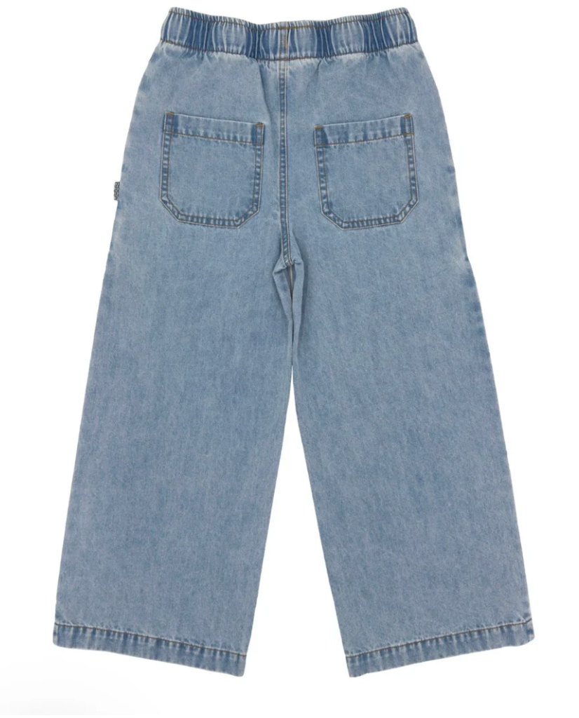 Feather 4 arrow soft wide legged jeans