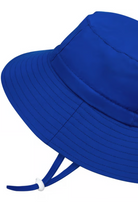 Blue Jan and Jul bucket hat with chin strap