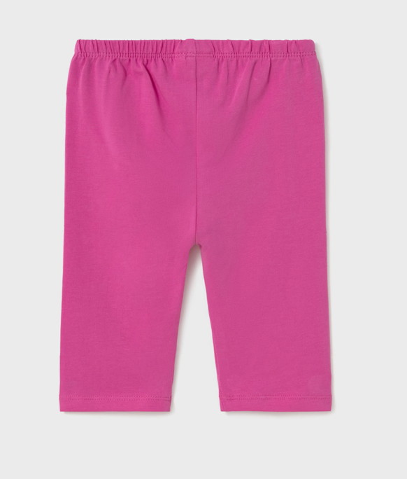 Mayoral back of pink leggings on a light gray background