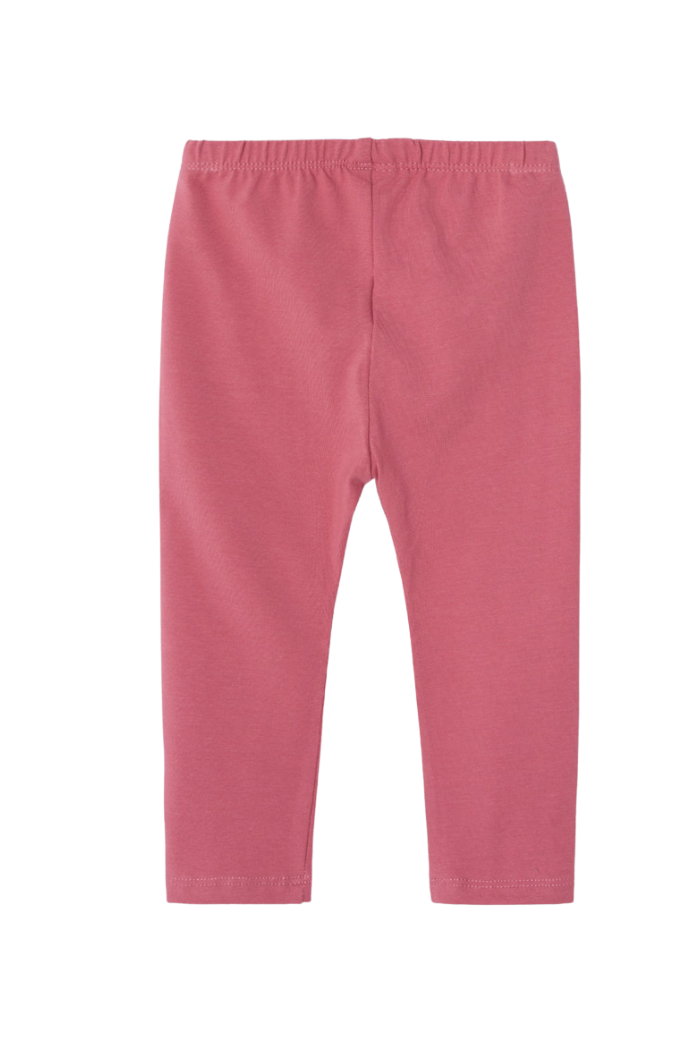 Back view of Mayoral pink soft leggings