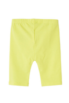 Back view of Mayoral yellow capri pants