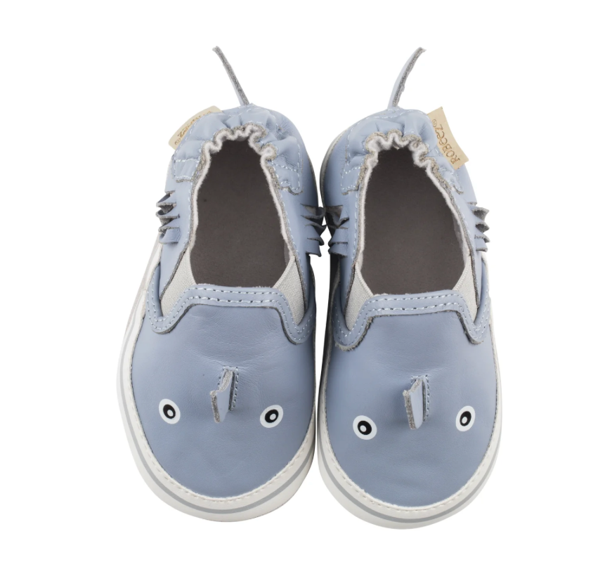 Robeez Shark Leather Soled Shoes
