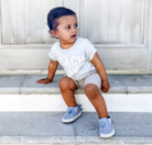 Robeez shark  leather soled shoes