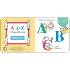 Children's book cover 'A to Z' by Sandra Boynton with colorful illustrations and alphabet letters.